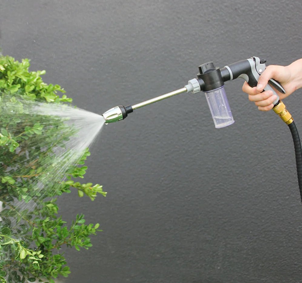 Garden Hose Spray Nozzle, Multi-Pattern, for Car Washing and Watering - Ammpell