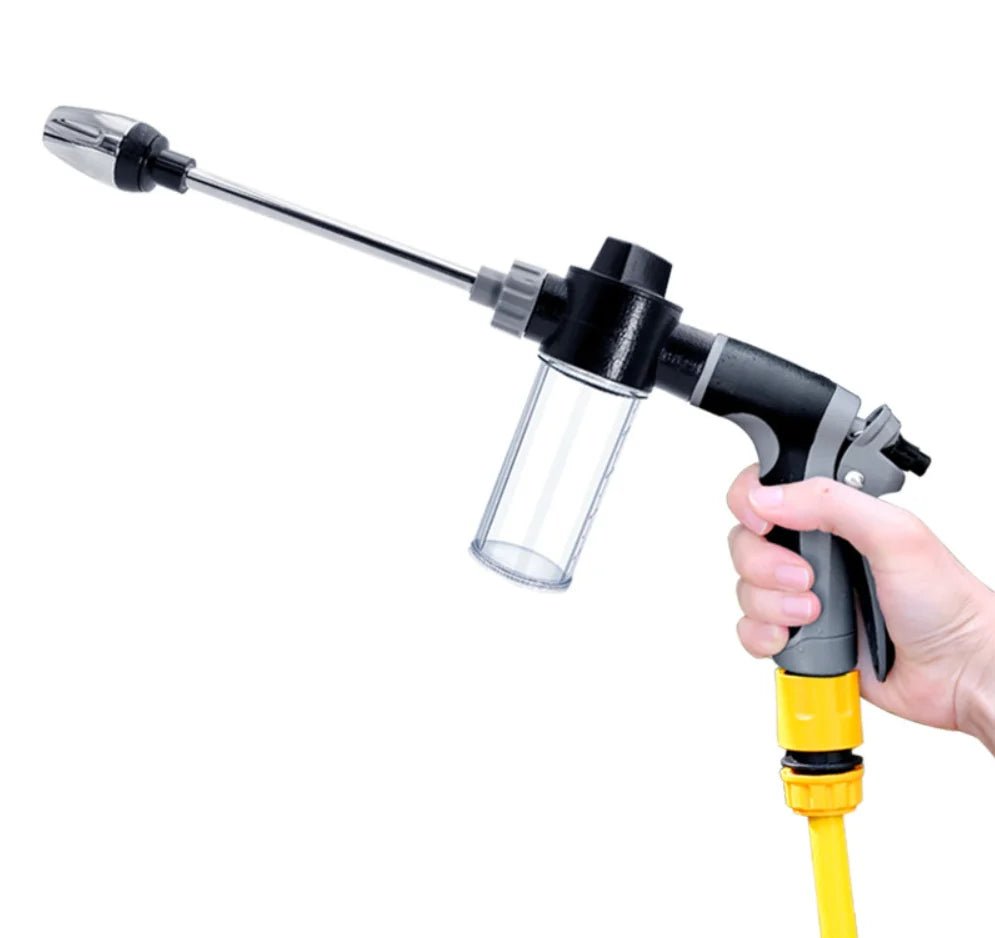 Garden Hose Spray Nozzle, Multi-Pattern, for Car Washing and Watering - Ammpell