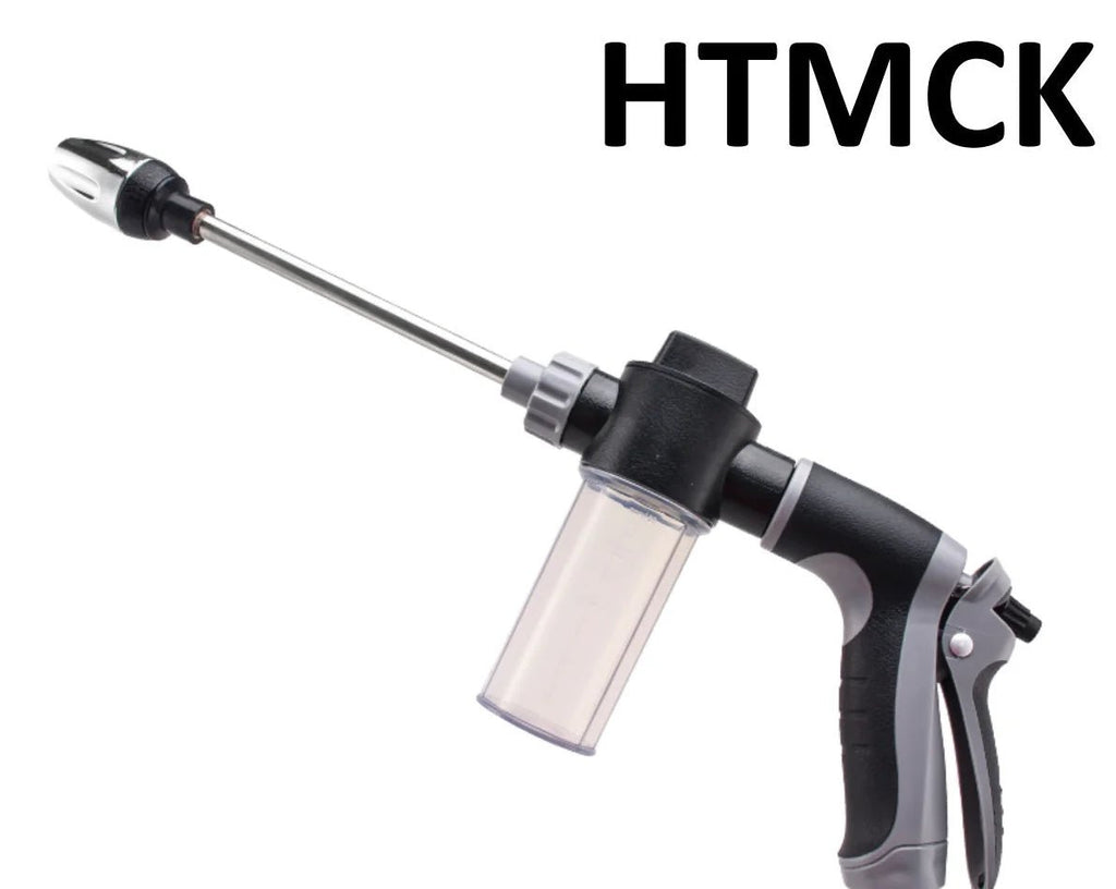 Garden Hose Spray Nozzle, Multi-Pattern, for Car Washing and Watering - Ammpell