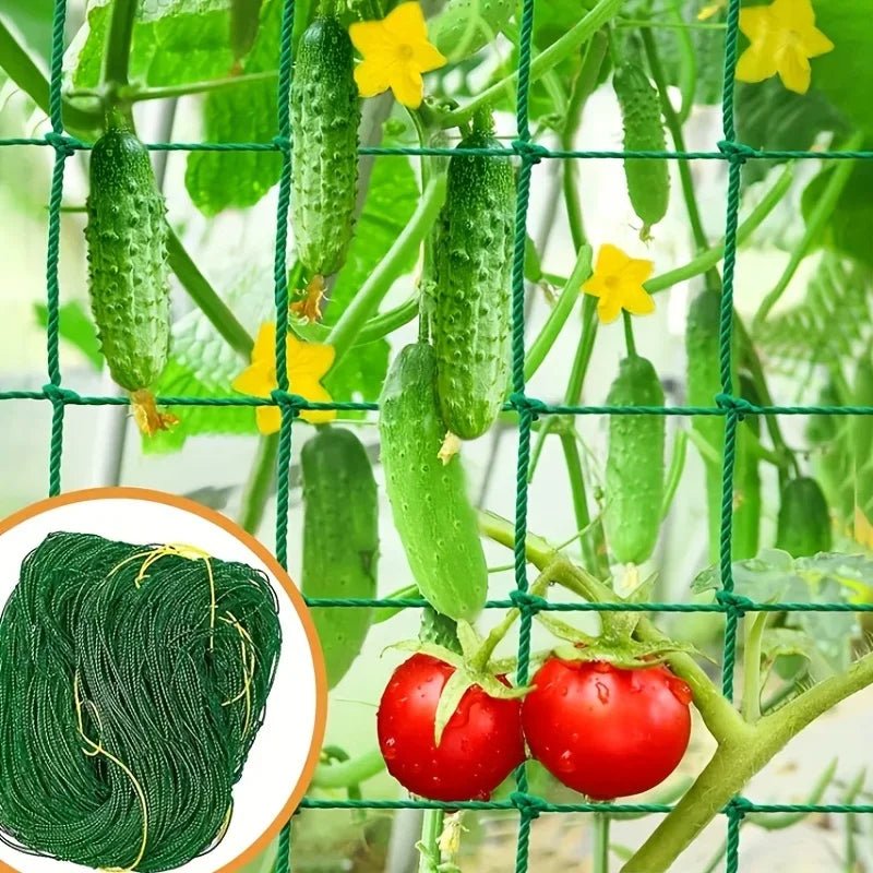 Garden Trellis Netting for Climbing Plants and Vegetables - Ammpell