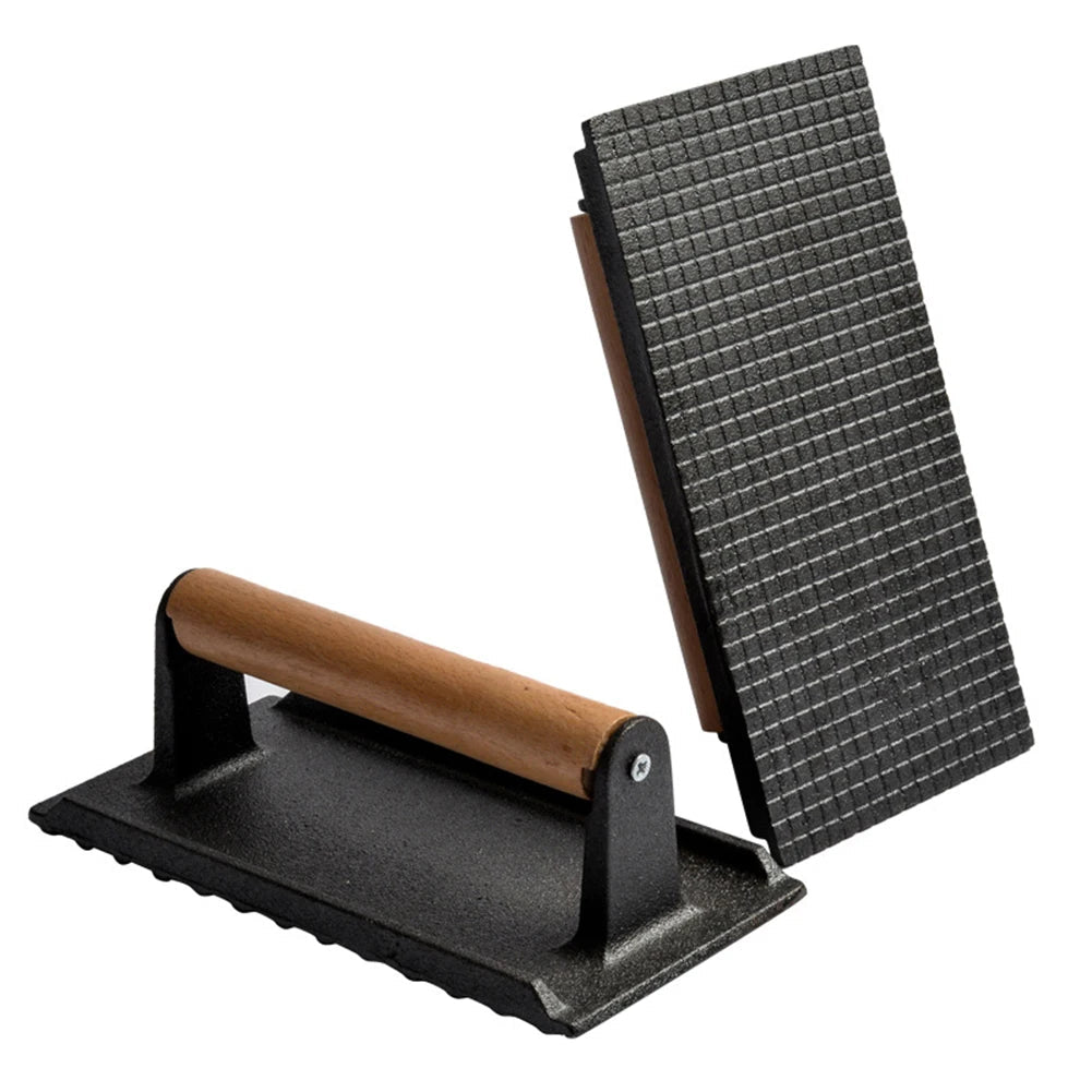 Heavy-Duty Burger and Steak Press with Handle - Ammpell