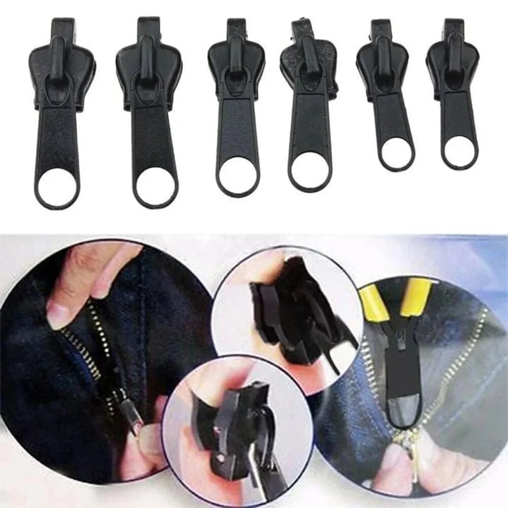 Instant Zipper Repair Kit, Universal Replacement Sliders - Ammpell