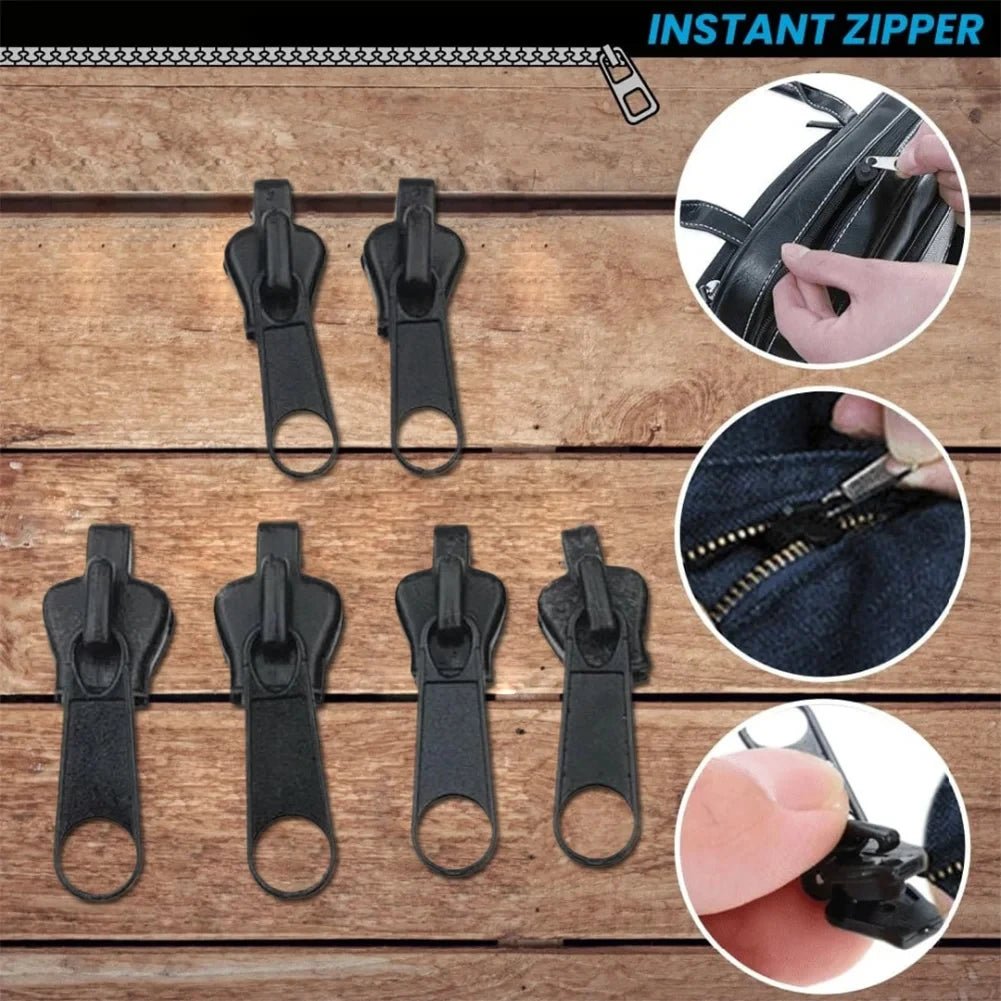 Instant Zipper Repair Kit, Universal Replacement Sliders - Ammpell