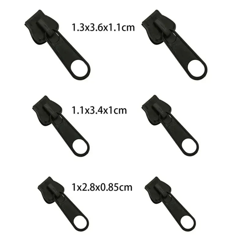 Instant Zipper Repair Kit, Universal Replacement Sliders - Ammpell