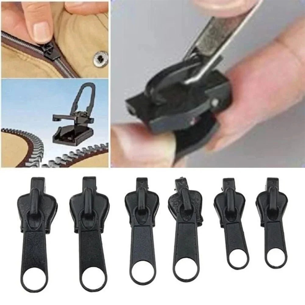 Instant Zipper Repair Kit, Universal Replacement Sliders - Ammpell