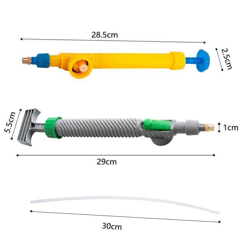 Manual Pump Pressure Sprayer Head for Plant Watering Bottles - Ammpell