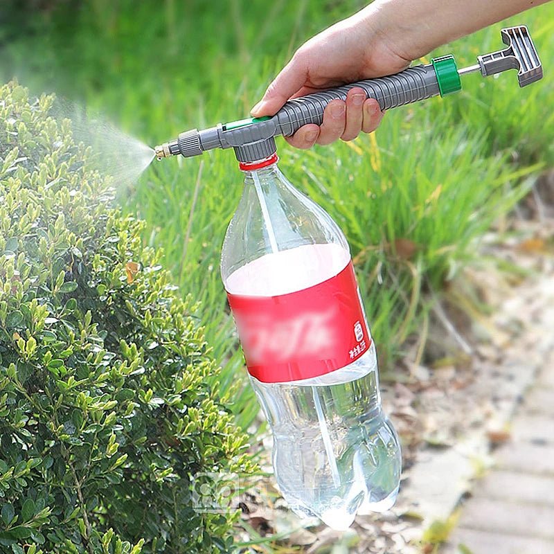 Manual Pump Pressure Sprayer Head for Plant Watering Bottles - Ammpell