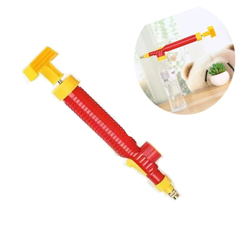 Manual Pump Pressure Sprayer Head for Plant Watering Bottles - Ammpell