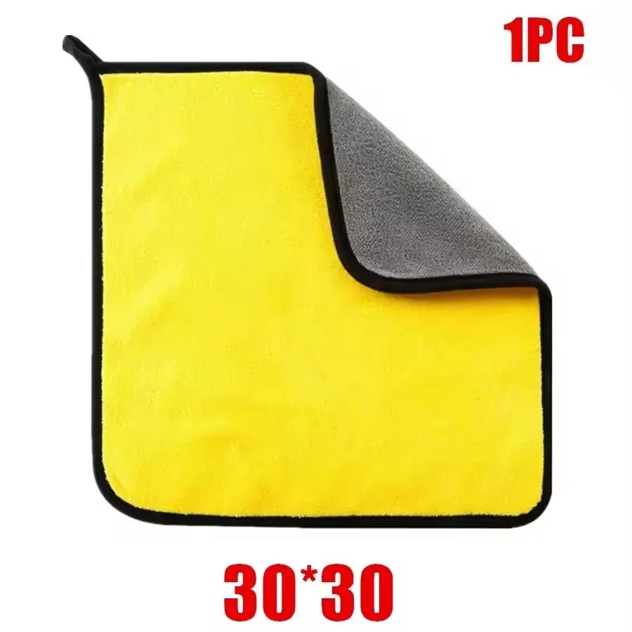 Microfiber Cleaning Cloths, Double Layer, 30x30cm and 30x60cm - Ammpell