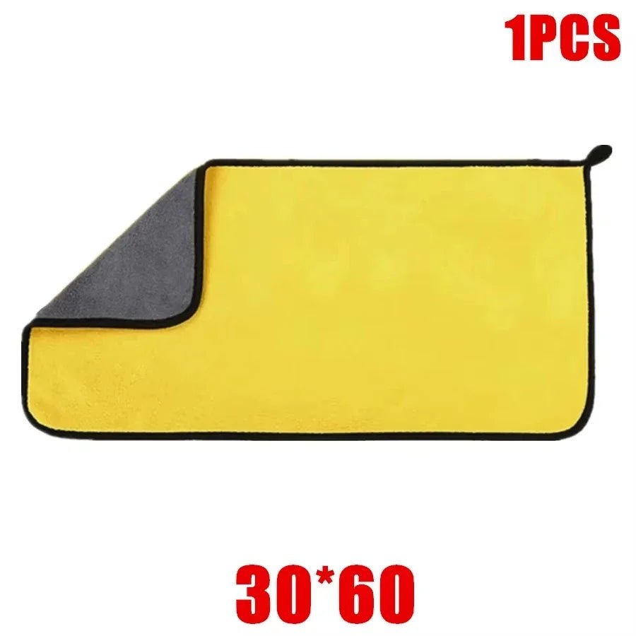 Microfiber Cleaning Cloths, Double Layer, 30x30cm and 30x60cm - Ammpell