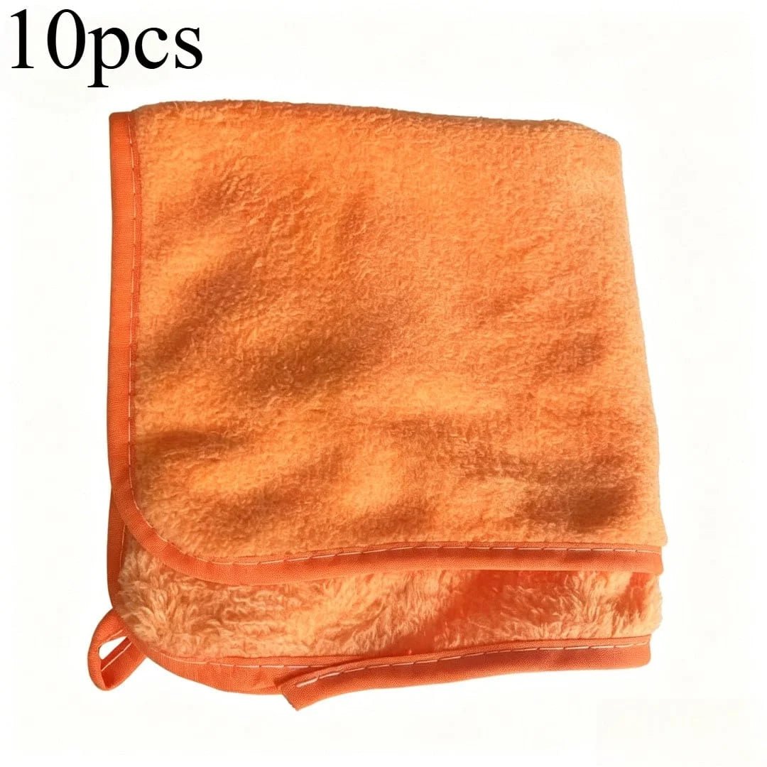 Microfiber Cleaning Cloths, Double Layer, 30x30cm and 30x60cm - Ammpell
