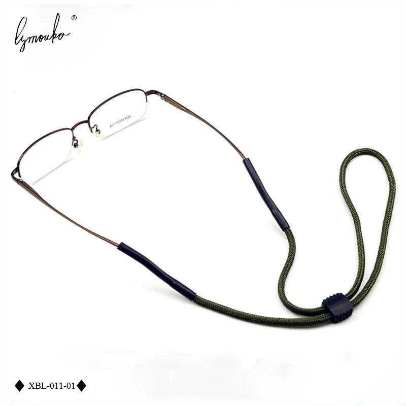 Non-slip Sport Eyewear Rope Protect with Sunglasses Lanyards Chains Holder Neck Cord Silicone Head for Glasses Strap - Ammpell