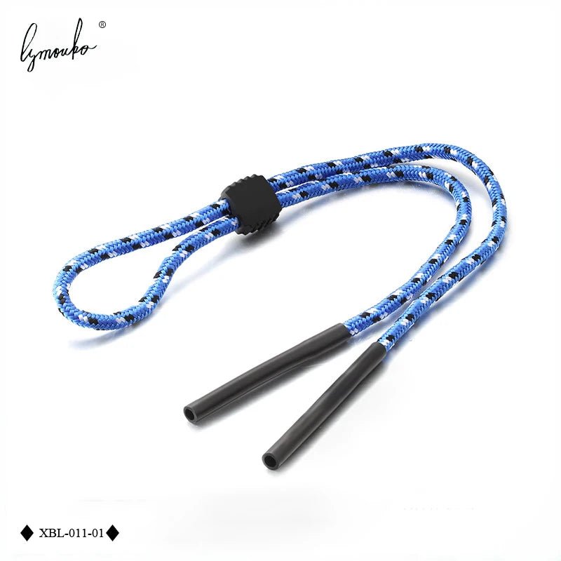 Non-slip Sport Eyewear Rope Protect with Sunglasses Lanyards Chains Holder Neck Cord Silicone Head for Glasses Strap - Ammpell