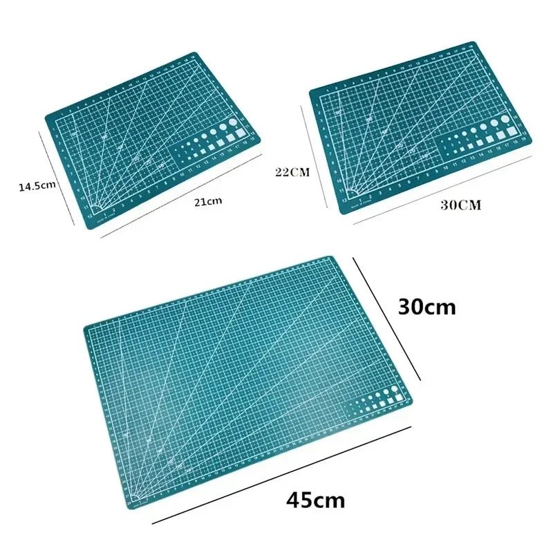 PP Cutting Mat for Craft, Sewing and Leatherwork, A3 A4 A5 - Ammpell
