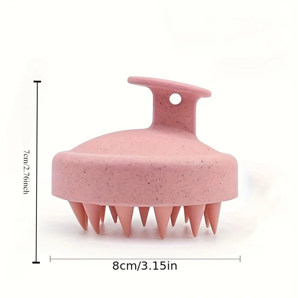 Silicone Shampoo Brush and Scalp Scrubber - Ammpell