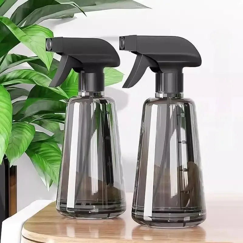Spray Bottle Transparent Plastic Dual Mode Direct Mist Press Container For Plant Watering Sanitize Daily Garden Care Supply - Ammpell