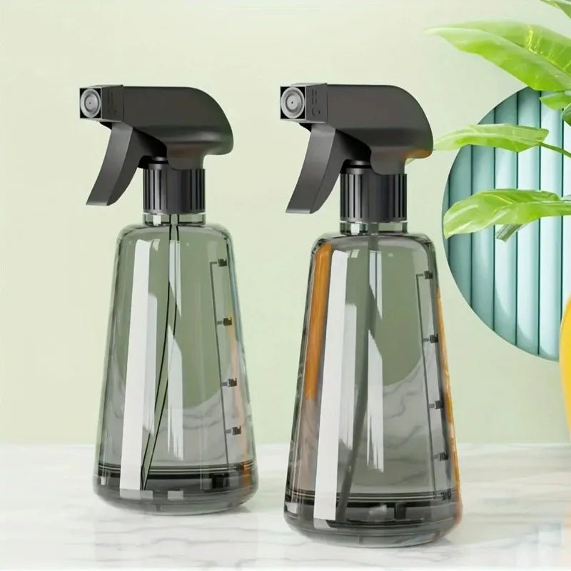 Spray Bottle Transparent Plastic Dual Mode Direct Mist Press Container For Plant Watering Sanitize Daily Garden Care Supply - Ammpell