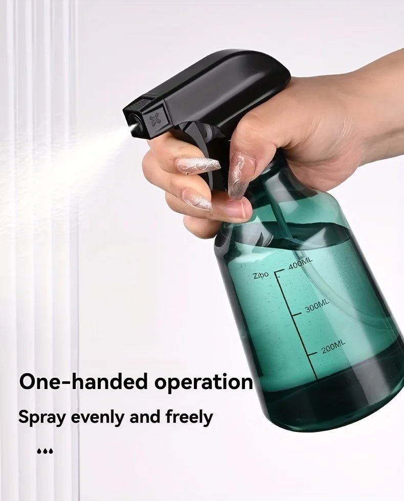 Spray Bottle Transparent Plastic Dual Mode Direct Mist Press Container For Plant Watering Sanitize Daily Garden Care Supply - Ammpell