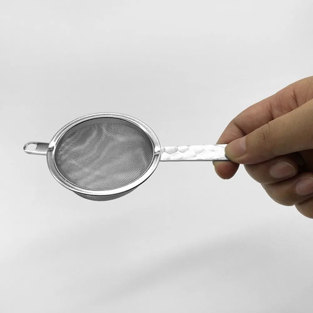 Stainless Steel Matcha Sifter Very Fine Mesh Easy to Clean Tea Strainer Duable Layer Rust-Proof Fine Mesh Strainer for Kitchen - Ammpell