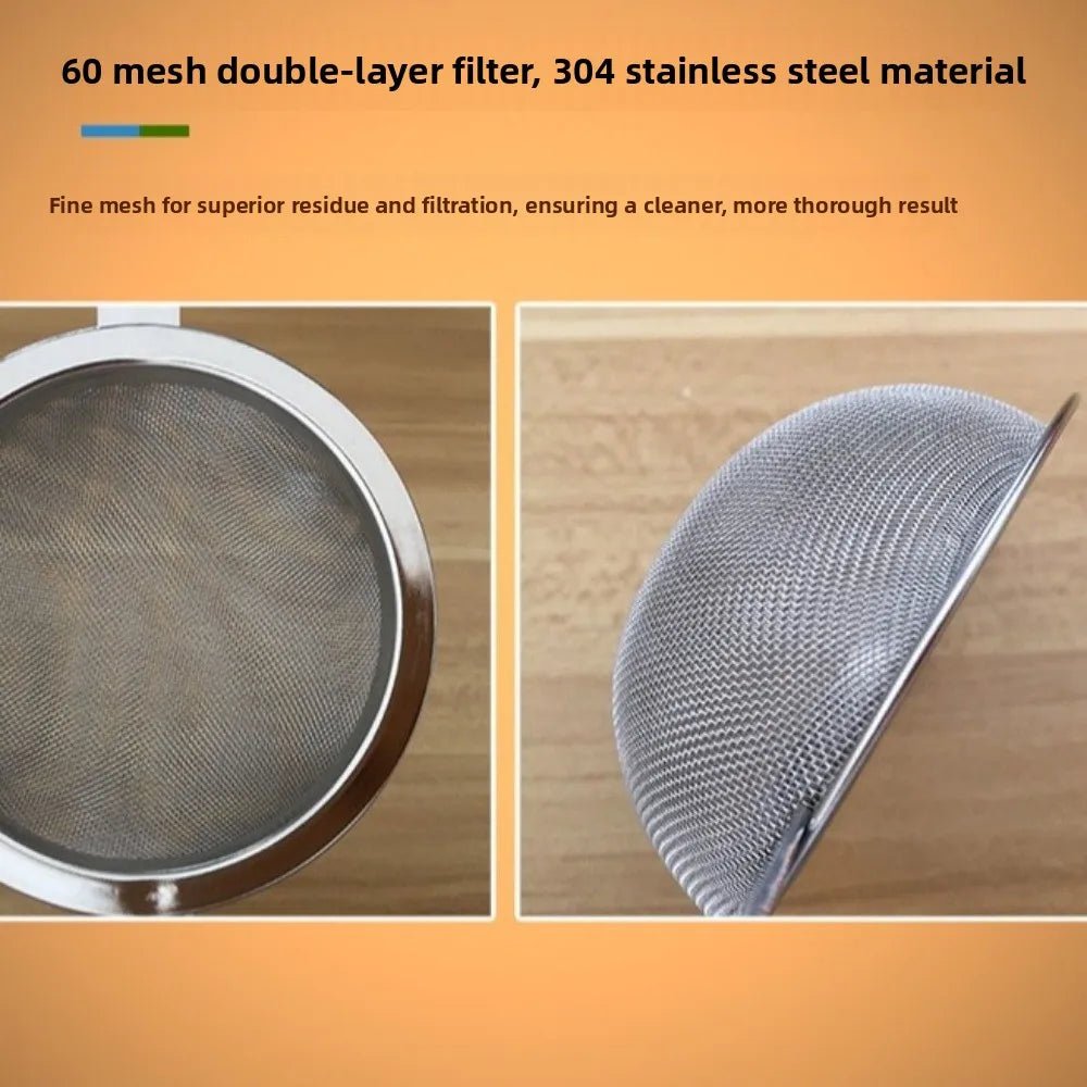 Stainless Steel Matcha Sifter Very Fine Mesh Easy to Clean Tea Strainer Duable Layer Rust-Proof Fine Mesh Strainer for Kitchen - Ammpell