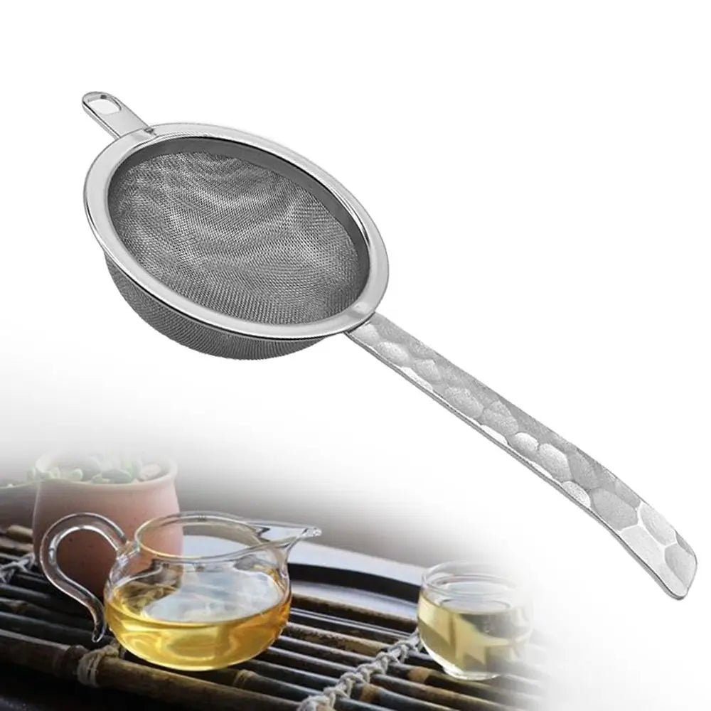 Stainless Steel Matcha Sifter Very Fine Mesh Easy to Clean Tea Strainer Duable Layer Rust-Proof Fine Mesh Strainer for Kitchen - Ammpell