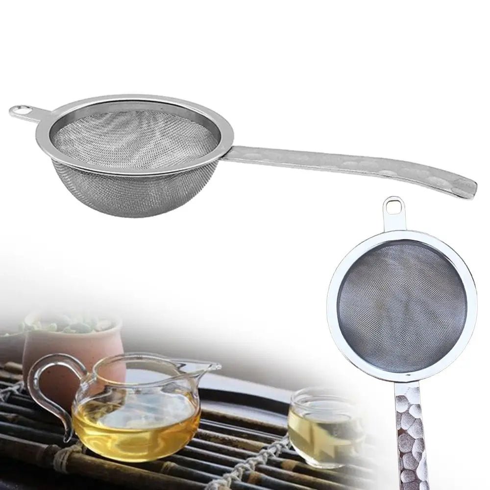 Stainless Steel Matcha Sifter Very Fine Mesh Easy to Clean Tea Strainer Duable Layer Rust-Proof Fine Mesh Strainer for Kitchen - Ammpell