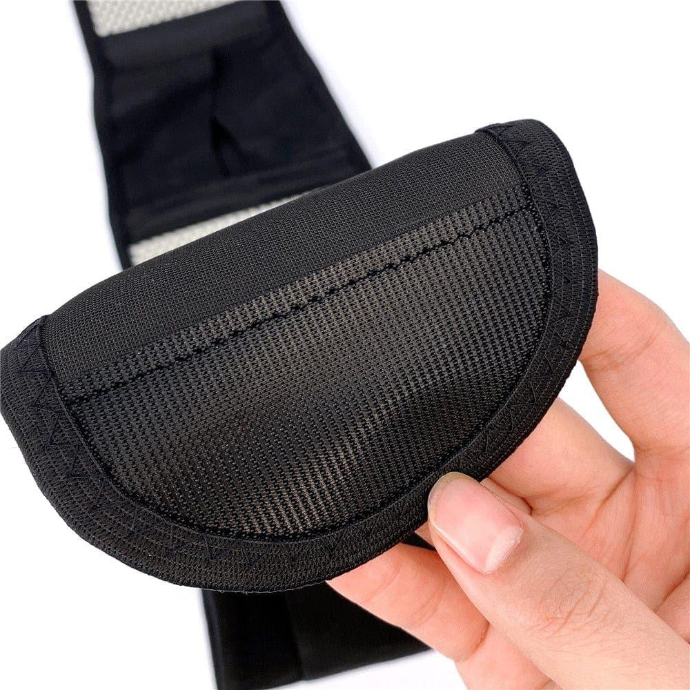 Tourmaline Waist Brace Support Belt Band Self Heating Lower Back UK Supports Magnetic Therapy Lumbar Waist Bandage Back Waist Belt - Ammpell  
