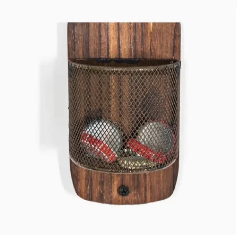 Wall-mounted bottle opener Creative beer screwdriver Kitchen bar decoration Wall-mounted bottle opener Bottle cap storage basket - Ammpell